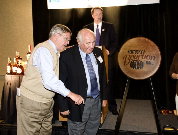 Eddie Russell at the Bourbon Trail unveiling