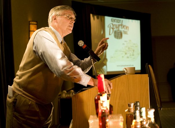 Bill Samuels Jr. at the Bourbon Trail unveiling