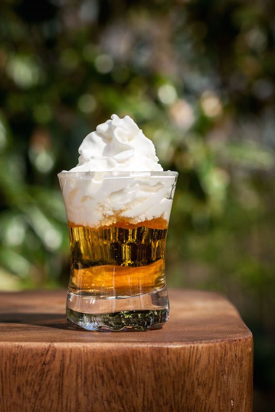 Peaches and Cream Shot