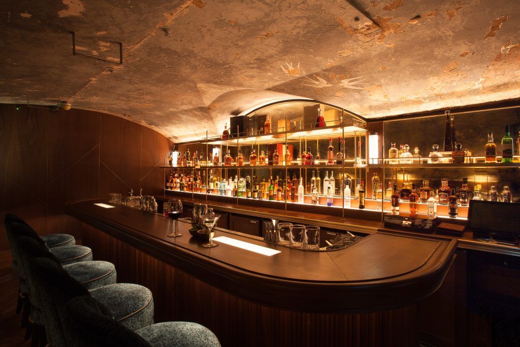 The Bar at 9 Below, Dublin, Ireland.